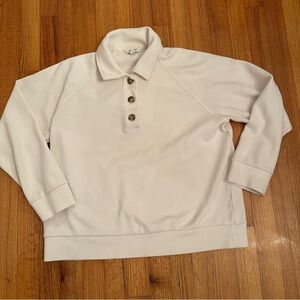Banana Republic DOUBLE TWILL POLO SWEATSHIRT  size S (#4)